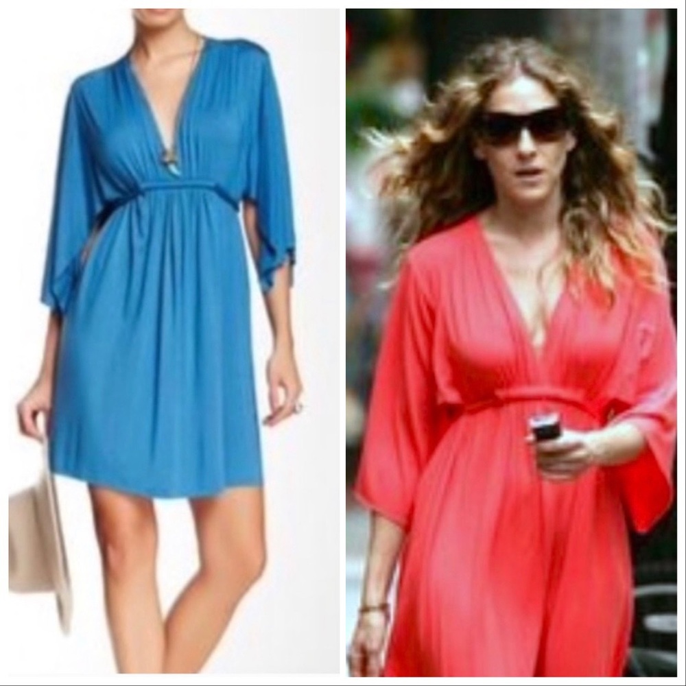 NWT Rachel Pally Mini Caftan Dress Size Large - Picture 8 of 8